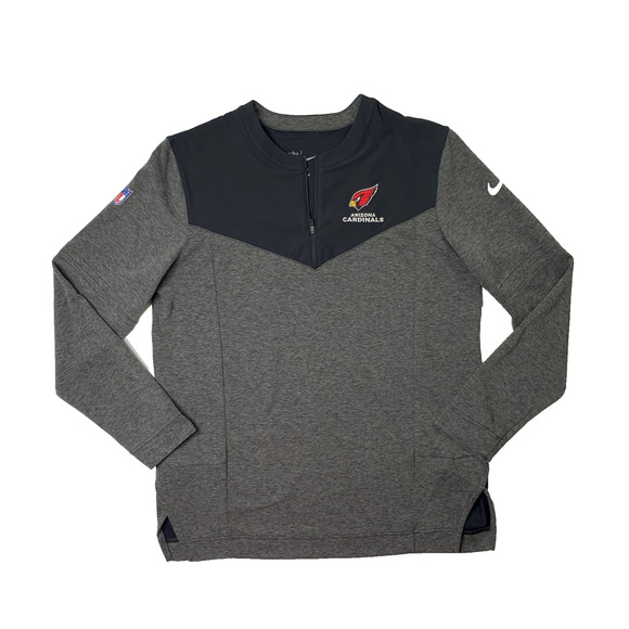 Nike Other - Arizona Cardinals Shirt Mens Medium Black Grey Sideline Lockup Performance Nike